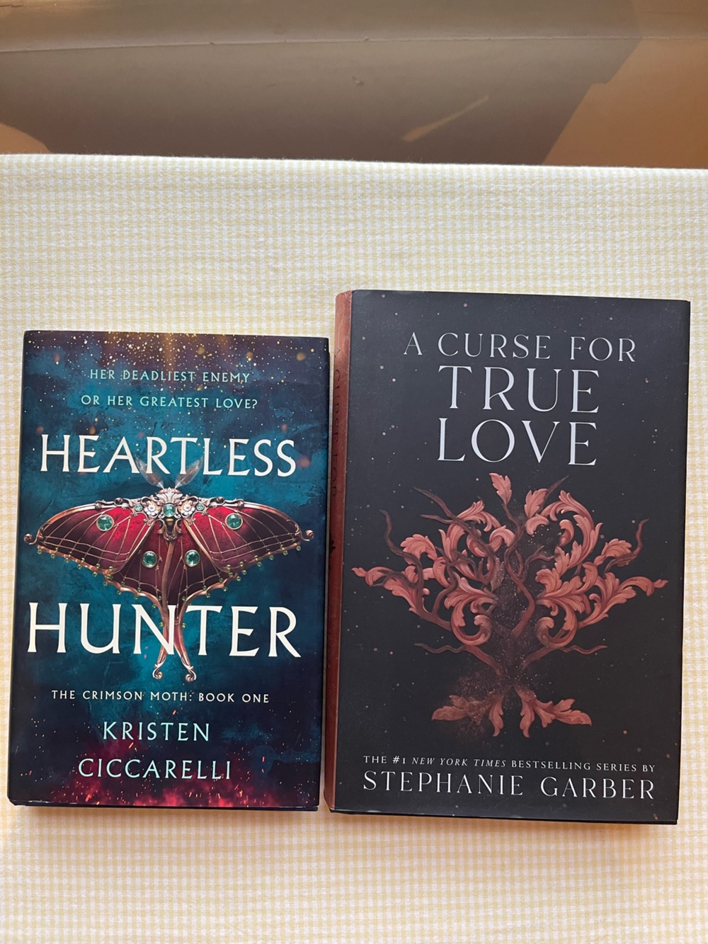 Heartless Hunter and A Curse For True Love- Hardcovers